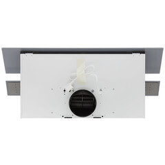 Кухонная вытяжка наклонная Krona IrIda 900 White sensor 90 см белая/нержавеющая сталь - фото 8