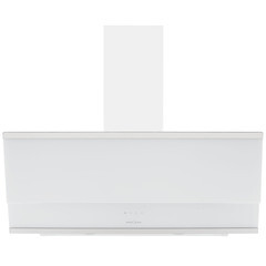 Кухонная вытяжка наклонная Krona IrIda 900 White sensor 90 см белая/нержавеющая сталь - фото 3