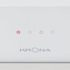 Кухонная вытяжка наклонная Krona IrIda 900 White sensor 90 см белая/нержавеющая сталь - фото 10