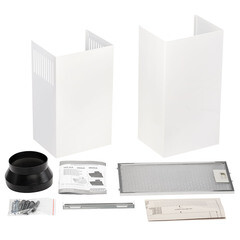 Кухонная вытяжка наклонная Krona IrIda 600 White sensor 60 см белая/нержавеющая сталь - фото 2