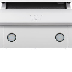 Кухонная вытяжка наклонная Krona IrIda 600 White sensor 60 см белая/нержавеющая сталь - фото 5