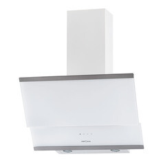 Кухонная вытяжка наклонная Krona IrIda 600 White sensor 60 см белая/нержавеющая сталь - фото 1