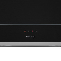 Кухонная вытяжка наклонная Krona Irma 600 Black sensor 60 см черная/нержавеющая сталь - фото 6