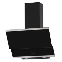Изображение товара Кухонная вытяжка наклонная Krona Irma 600 Black/Black sensor 60 см черная