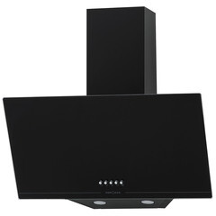 Кухонная вытяжка наклонная Krona Jina 600 Black PB V2 59,5 см черная