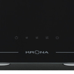 Кухонная вытяжка наклонная Krona Jina 600 Black S 60 см черная - фото 9