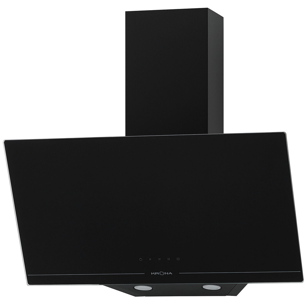 Изображение товара Кухонная вытяжка наклонная Krona Jina 600 Black S 60 см черная Изображение товара Кухонная вытяжка наклонная Krona Jina 600 Black S 60 см черная