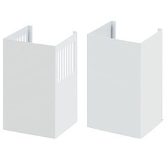 Кухонная вытяжка наклонная Krona Jina 600 White S 60 см белая - фото 5