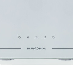 Кухонная вытяжка наклонная Krona Jina 600 White S 60 см белая - фото 7