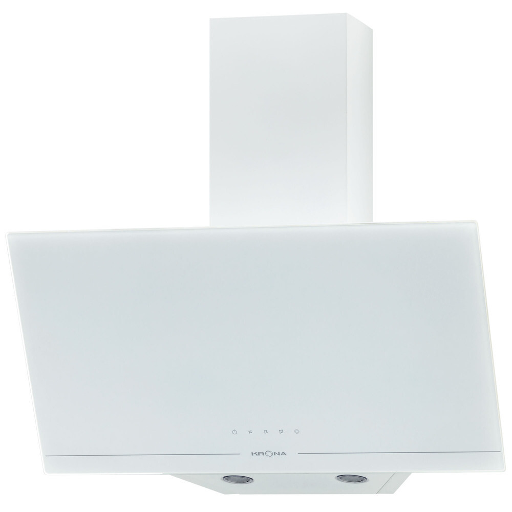 Кухонная вытяжка наклонная Krona Jina 600 White S 60 см белая