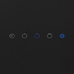 Кухонная вытяжка наклонная Krona Liora 900 Black S 90 см черная - фото 8