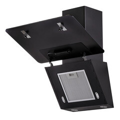 Кухонная вытяжка наклонная Krona Liora 600 Black S 60 см черная - фото 8