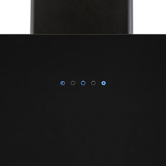 Кухонная вытяжка наклонная Krona Liora 600 Black S 60 см черная - фото 6