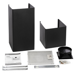 Кухонная вытяжка наклонная Krona Liora 600 Black S 60 см черная - фото 4