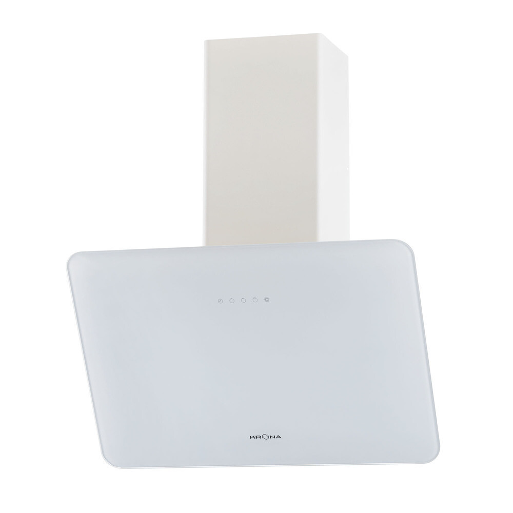 Изображение товара Вытяжка Krona Liora 600 White S с сенсорным управлением и угольным фильтром
