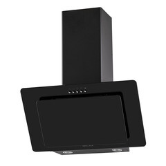 Кухонная вытяжка наклонная Krona Liva 600 Black PB 60 см черная