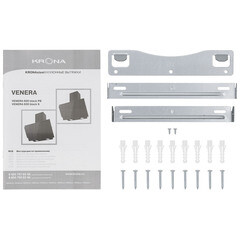 Кухонная вытяжка наклонная Krona Venera 600 Black S 60 см черная - фото 6