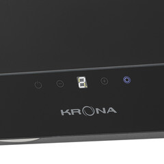 Кухонная вытяжка наклонная Krona Venera 600 Black S 60 см черная - фото 8