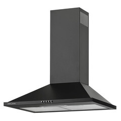 Кухонная вытяжка купольная Krona Bella 600 Black push button 60 см черная