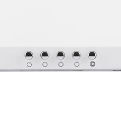 Кухонная вытяжка купольная Krona Bella 600 White push button 60 см белая - фото 8