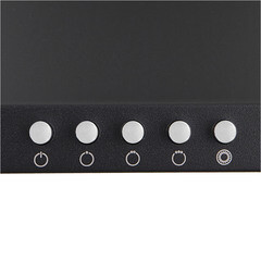 Кухонная вытяжка купольная Krona Janna 600 Black push button 60 см черная - фото 8