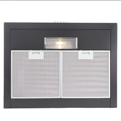 Кухонная вытяжка купольная Krona Janna 600 Black push button 60 см черная - фото 7