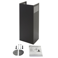 Кухонная вытяжка купольная Krona Janna 600 Black push button 60 см черная - фото 6