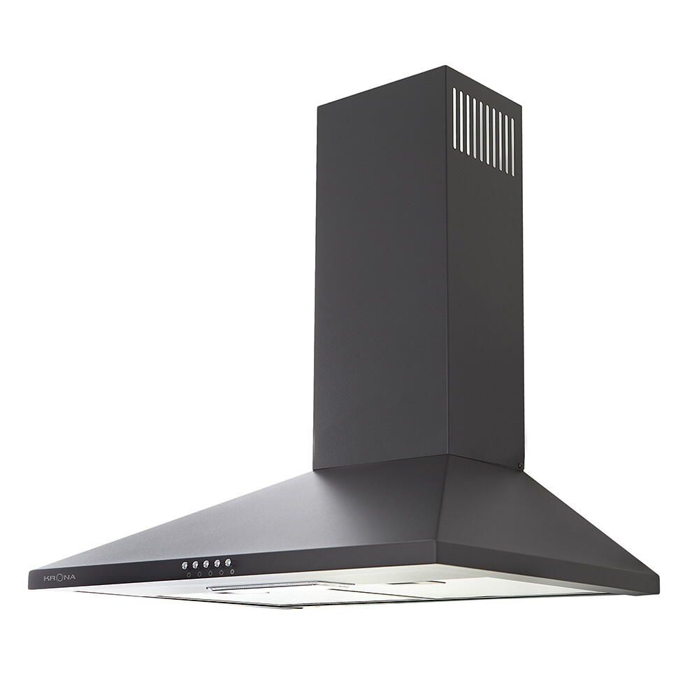 Изображение товара Вытяжка Krona Janna 600 Black push button купольная 60 см Изображение товара Вытяжка Krona Janna 600 Black push button купольная 60 см
