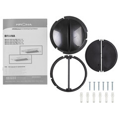 Кухонная вытяжка подвесная Krona Briana 600 Inox PB 60 см нержавеющая сталь - фото 4