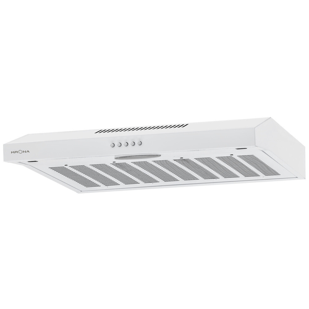 Изображение товара Кухонная вытяжка подвесная Krona Briana 600 White PB 60 см белая Изображение товара Кухонная вытяжка подвесная Krona Briana 600 White PB 60 см белая