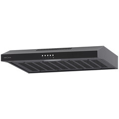 Кухонная вытяжка подвесная Krona Ermina 600 Black PB 60 см черная