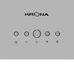 Кухонная вытяжка островная Krona Dita R 400 Inox PB 40 см нержавеющая сталь - фото 12