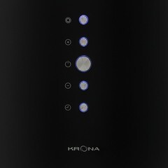 Кухонная вытяжка островная Krona Tina 350 Black 3P 50 см черная - фото 9