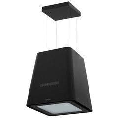 Кухонная вытяжка островная Krona Hilary Isola 500 Black S 50 см черная - фото 16