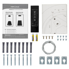 Кухонная вытяжка островная Krona Hilary Isola 500 Black S 50 см черная - фото 6