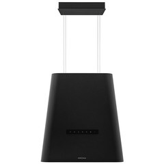 Кухонная вытяжка островная Krona Hilary Isola 500 Black S 50 см черная - фото 1