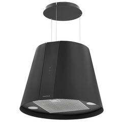 Кухонная вытяжка островная Krona Holly Isola 500 Black S 50 см черная - фото 16