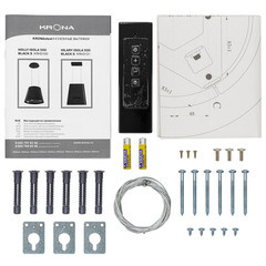 Кухонная вытяжка островная Krona Holly Isola 500 Black S 50 см черная - фото 6