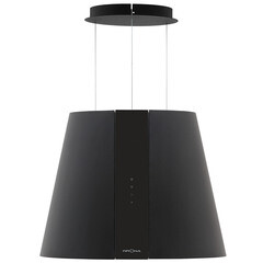 Кухонная вытяжка островная Krona Holly Isola 500 Black S 50 см черная