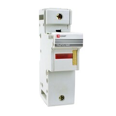 Изображение товара Предохранитель-разъединитель EKF PROxima 1P 63А 50 кА 500 В на DIN-рейку с индикацией (pr-14-51-1)