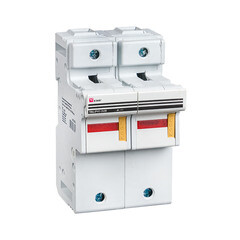 Изображение товара Предохранитель-разъединитель EKF PROxima 2P 125А 50 кА 500 В на DIN-рейку с индикацией (pr-22-58-2)