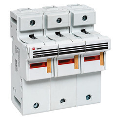 Предохранитель-разъединитель EKF PROxima 3P 125А 50 кА 500 В на DIN-рейку с индикацией (pr-22-58-3) - фото 1