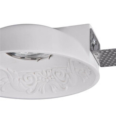 Светильник встраиваемый GU10 белый 35 Вт IP20 Maytoni Gyps Classic (DL278-1-01-W) - фото 2