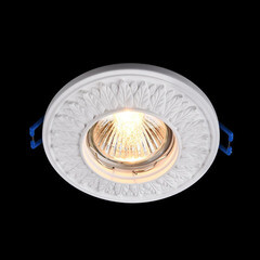 Светильник встраиваемый GU10 белый 35 Вт IP20 Maytoni Gyps Classic (DL280-1-01-W) - фото 2