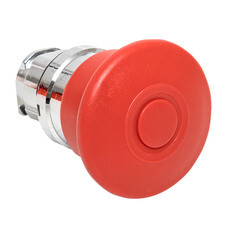Кнопка грибок EKF PROximа XB4 230 В IP65 с фиксацией без подсветки красная (XB4BTCF-R)