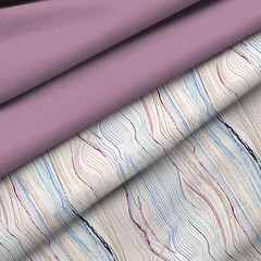 Комплект постельного белья 1,5-спальный тенсель Mona Liza Melody голубой с простыней 150х215 см - фото 3