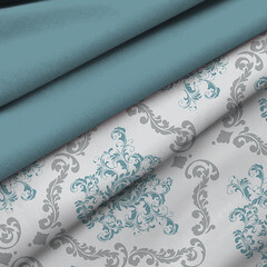 Комплект постельного белья Семейный тенсель Mona Liza Kate белый с простыней 240х260 см - фото 3