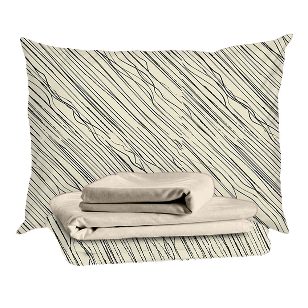 Изображение товара Комплект постельного белья из тенселя Mona Liza Mark 2-спальный серый