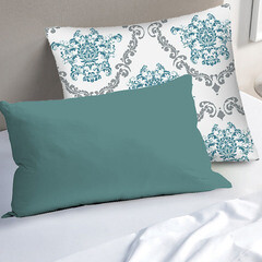 Наволочка 50х70 тенсель голубая Mona Liza Blue (2 шт.) - фото 2