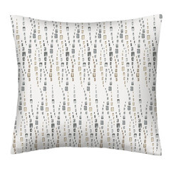 Изображение товара Наволочка 70х70 тенсель серо-бежевая Mona Liza Fred (2 шт.)